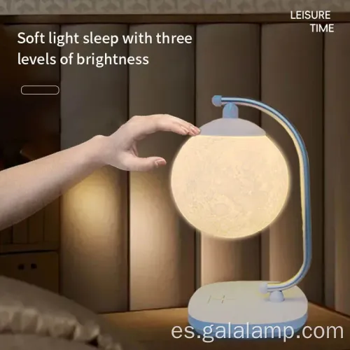 Lámpara de escritorio decorativo de carga inalámbrica moderna